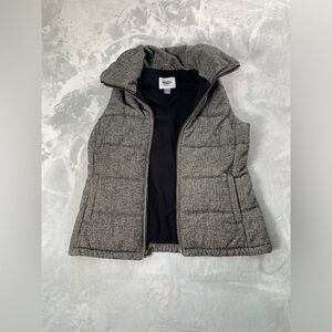 Old Navy Gray Puffer Vest